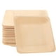 thumbnail image 3 of EeaseMX 50 platos de madera desechables cuadrados para fiestas, bodas, restaurantes, picnics y cumpleaños., 3 of 7