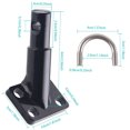 thumbnail image 2 of YWIYIUD 2PCS Heavy Duty Bike Trailer Adapter Road Bike Trailer Connector BicyclesMount Adapters Bike Trailers Adapters Accessories for Home Camping and Travel, 2 of 4