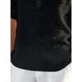 thumbnail image 4 of FASHIONWT Men Casual Cotton Linen Undershirts Workwear 3/4 Sleeve Henley Button Shirts, 4 of 4