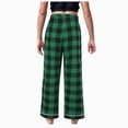 thumbnail image 4 of UAYOTSE Girls Plaid Pajama Pants Kids Soft Elastic Waist Lounge Bottoms with Pockets Casual Sleepwear,Sizes 18 Years, 4 of 9