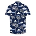 thumbnail image 5 of ZCFZJW Mens Hawaiian Tropical Shirts Regular Fit Casual Summer Short Sleeve Button Down Graphic T-Shirts Trendy Holiday Vacation Beach Tops Multicolor#06 S, 5 of 6