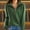 Green, variant on Sweaters for Women, Women Zipper Printing Long Sleeve V Neck Pullover Zipper Sweater Loose Fit Womens Plus Sweaters Knit Sweater