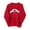 KB151 Red, variant on Likimi Children Girls Boys Tops Valentine'S Day Print Long Sleeve Crew Neck Winter Warm Pullover Fashionable T Shirt Red Size 2-3 Years