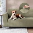 thumbnail image 1 of Juego de 3 Fundas Cubre Sala - Tejido Jacquard Elástico Fácil Lavado. Ideal para Proteger Tus Muebles - Protector de sillón - Sofa Cover (Marfil (Afelpado)), 1 of 7