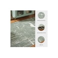 thumbnail image 3 of Signature Design by Ashley Cayworth 8' x 10' Area Rug, Teal White Abstract, 3 of 5