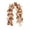 B002- Clear (B), variant on Fall Garland for Mantle, Halloween Garland for Mantle 69 Inch Faux Maple Leaf Pumpkin Accent Vine, for Fall Front Door Decor, Front Porch Halloween Decor, Indoor Fall Home Accent,