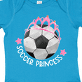 thumbnail image 4 of Inktastic Soccer Princess- Tiara Girls Baby Bodysuit, 4 of 5