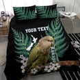 thumbnail image 3 of Juego de cama personalizado Kakapo de Nueva Zelanda Aotearoa Helecho con Manuka LT14, 3 of 6