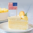 thumbnail image 3 of Shisuyan 200Pcs Toothpick Cake Decorations Paper Flags for Appetizers Event Planners, 3 of 8