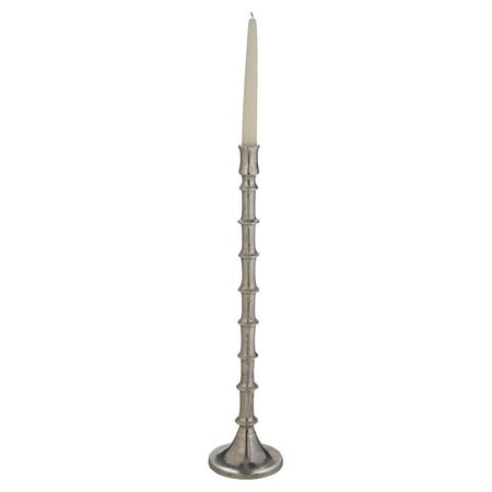 Dimond Home Silver Bamboo Candle Holder