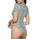 thumbnail image 2 of Fotbe Baby Elephant Giraffe Body de Mujer con Cuello Redondo y Mangas Cortas, Sin Mangas Ajustado, Suave, Cómodo y Básico-Large, 2 of 7