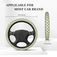 thumbnail image 5 of Balery Lilies Flowers print Steering Wheel Covers Elastic Skidproof Steering Wheel Protective Cover Case for Men Women Universal 15 Inches Cars Accessories, 5 of 8