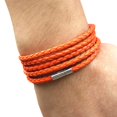 thumbnail image 7 of jiaroswwei Unisex Multilayer Interlaced Faux Leather Cuff Bangle Wristband Bracelet Jewelry, 7 of 7