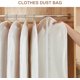 thumbnail image 3 of Paquete de 2 fundas para bolsas de ropa con cremallera y 3 fundas transparentes para bolsas de ropa, 60 x 100 cm, funda para bolsa antipolvo para blazers, camisas, vestidos de noche, chaquetas., 3 of 5