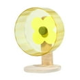 thumbnail image 5 of Hamster Exercise Wheel Silent with Bracket 8.7inch Guinea Pig Jogging Wheel Solid to Play and Run Cage Accessories Adjustable Stand Yellow, 5 of 9