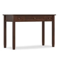 thumbnail image 2 of Simpli Home Warm Shaker 48 inch Wide Solid Wood Transitional Desk in Russet Brown, 2 of 11