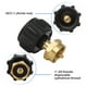 thumbnail image 5 of Riwesomey Kit adaptador de recarga portátil para botellas de propano, adaptador de recarga de propano fácil de transportar, práctico Artesanía, 5 of 6