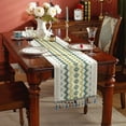 thumbnail image 4 of 14*85in Bohemian style table runner, TV Cabinet Dining room Home decor long strip tablecloth - style:style1;, 4 of 5