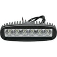 thumbnail image 3 of Tiger Lights LED Flood Light TL118F 1300 Lumens, 18 Wattage, 1.5 Amps, 12V, Flood Off-Road Light, 3 of 7