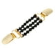 thumbnail image 1 of Broche con broche de pato para blusa, chal y suéter para mujer con cuentas Negro, 1 of 9