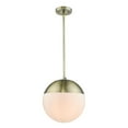 thumbnail image 4 of Golden Lighting Dixon 1-light Pendant in Aged Brass, 4 of 4