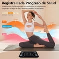 thumbnail image 3 of Bascula Digital Corporal, Escala de Grasa Inteligente con Pantalla LCD, Bluetooth 4.0, Capacidad de Carga 180 , Recargable USB, 20 Indicres, para Medir Peso, Grasa Corporal y Muscular, 3 of 3