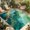 Green, Jade, Gold, variant on Indoor Outdoor Area Rugs,Abstract Color Block on Linen Washable Patio Rug Non-slip Quick Dry Camping Rugs,Modern Style Floor Carpet for Porch Deck Backyard RV Decor,6x9ft