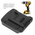 thumbnail image 3 of Power Tool Battery Adapter, Lightweight Safe Battery Adapter Converter Plug And Play Precise Fit  For Garage, 3 of 8