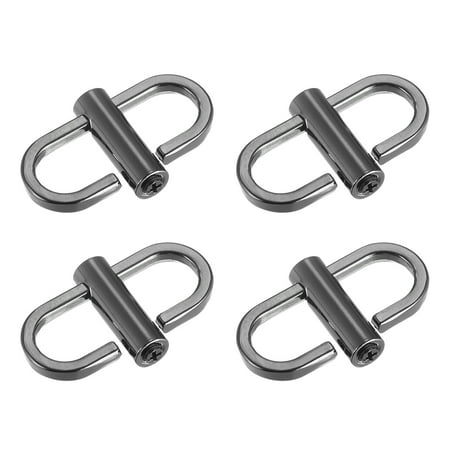 

Uxcell Adjustable Metal Buckles for Chain Strap 4Pack 22x13mm Chain Shortener Black