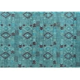 thumbnail image 1 of Ahgly Company Indoor Rectangle Abstract Light Blue Modern Area Rugs, 5' x 8', 1 of 4
