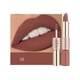 thumbnail image 1 of Labial Mate de Doble Punta, No Transfiere, Hidratante y de Larga Duración, Ideal para Uso Diario y Maquillaje, Color #0.8 Rojo Marrón Otoñal, Incluye Brillo y Barra de Labios en Uno., 1 of 7