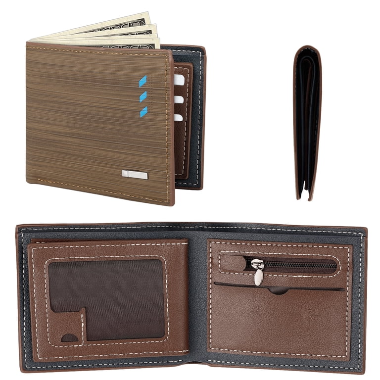 Cshidworld RFID Men's Bifold Wallet, Slim Minimalist photo 6
