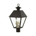 thumbnail image 4 of Livex Lighting - Wentworth - 3 Light Large Outdoor Post Top Lantern In Classic, 4 of 9