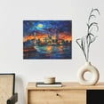 thumbnail image 6 of Naloa Neon Shanghai Cityscape Night Print Canvas Bathroom Wall Art,Bathroom Wall Art Decoration, Canvas Poster Prints,Decorative Paintings for Living Room, Bathroom, Kids Room, 6 of 6