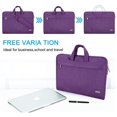 thumbnail image 2 of Laptop Shoulder Bag 17 17.3 Inch for Women, Waterproof Slim Computer Carrying Case Sleeve Compatible with 17-18, 2 of 5