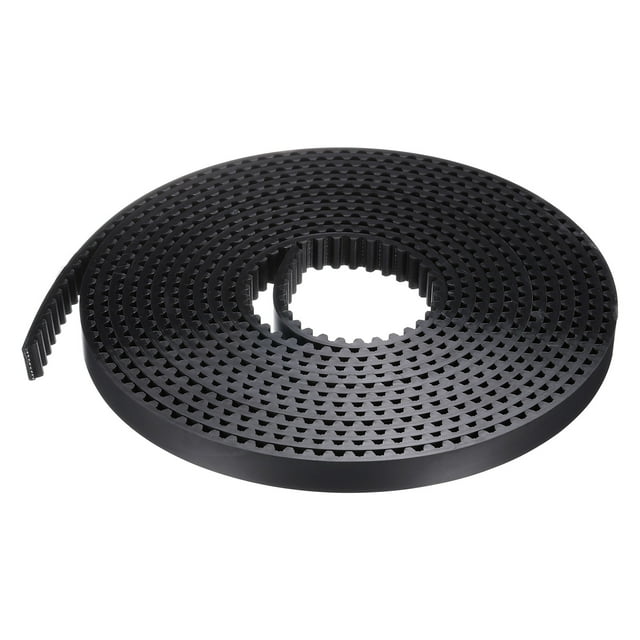 S5M Open Ended Timing Belt, 10mm Width x 4 Meter Length, 5mm Pitch Length, Black
