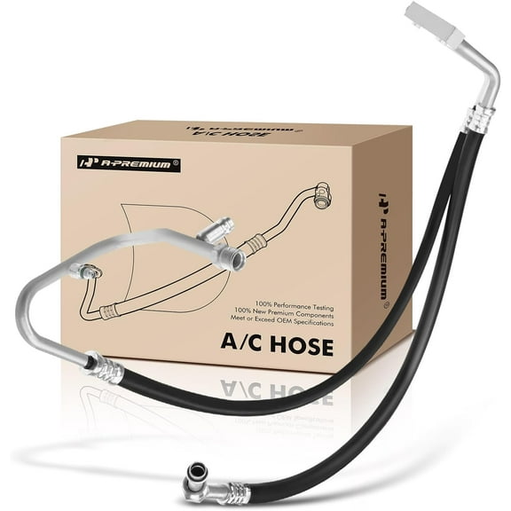 A-Premium A/C Manifold Suction and Discharge Hose Assembly Compatible with Ford E-350 Econoline Club Wagon E-450 Super Duty Econoline Super Duty