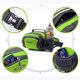 thumbnail image 3 of Bolsa multifuncional para deportes al aire libre con cinturón de nailon repelente al agua que se puede usar en la cintura para mujeres con un soporte para botella de agua y 3 compartimentos, 3 of 5