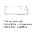 thumbnail image 5 of for iPhone16 E Case, Compatible with MagSafe, Shockproof Military-Grade Protection, Magnetic Phone Case for iPhone 16 E, Clear, 5 of 5