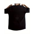 thumbnail image 3 of [Fathers Day Cotton Casual T-Shirt] Being Dad Is An Honor Being Pop Pop Is Priceless Fathers Day T-Shirt Men's Casual Round Neck Short Sleeved Fashion Comfortable Cotton Versatile Daily Wear, 3 of 6