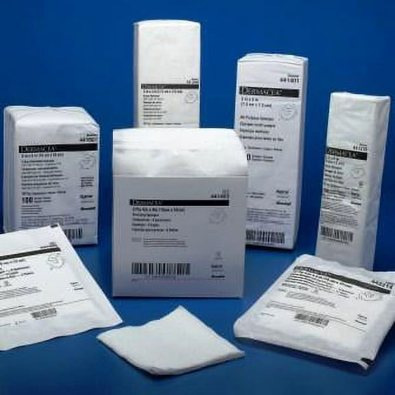 Dermacea Gauze Sponge, 8 Ply, 2" x 2" - - Box of 100