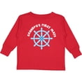 thumbnail image 3 of Inktastic Grandpas First Mate Sailing Nautical Boys Boys Long Sleeve Toddler T-Shirt, 3 of 5