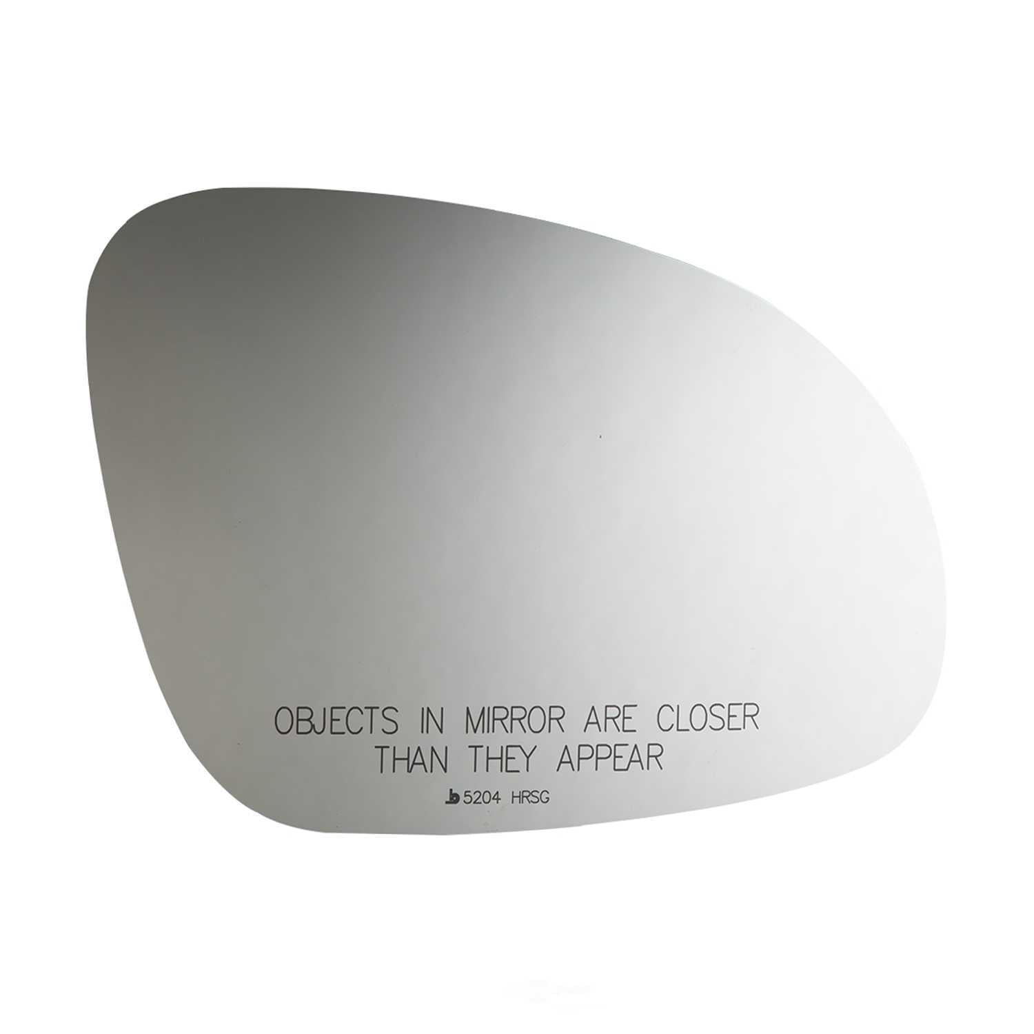 Burco 5204HRSG Passenger Side Convex Replacement Mirror Glass for Volkswagen EOS