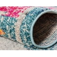 thumbnail image 5 of Unique Loom Matisse Vita Rug Multi/Blue 8' Round Border Bohemian Perfect For Dining Room Entryway Bed Room, 5 of 8