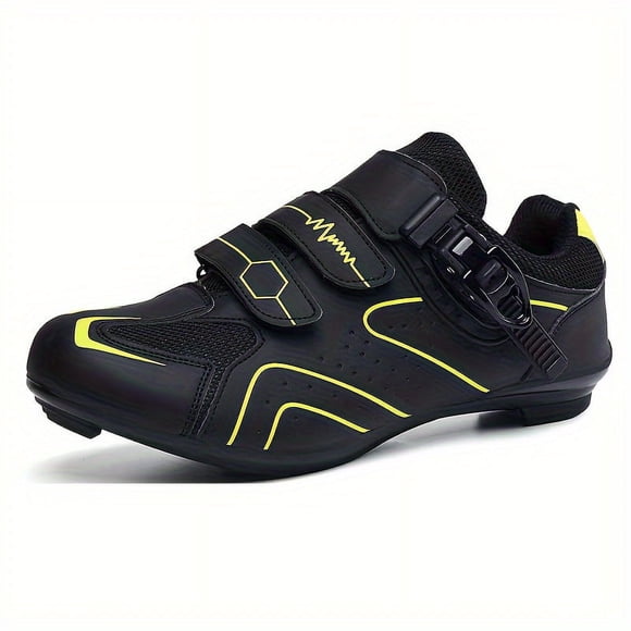 SUTENGDA Professional Men‘s Cycling Shoes for Mountain Bike Racing - SPD Cleat Compatible  Breathable Sport Sneakers for Outdoor Ridding