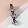 thumbnail image 4 of Sparkling Hair Clip for Women Elegant Braided Design Daily Wear Rhinestone Hair Accessories Trendy Hairpin, 4 of 5