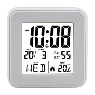 Digital Mantle Alarm Clock Lark Finish - Capello® - Walmart.com