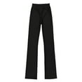 thumbnail image 4 of Aislor Kids Girls Black Jazz Dance Basic Classic Stretchy Loose Pants Trousers, 4 of 7