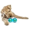 thumbnail image 3 of GURU Pet: Guru Duo Ball - Medium -7.25" Blue Dog Toy, Interactive Treat Dispensing, Slow Feeding, Easy Loading, Durable Rubber, Roll-Spin-Tumble-Solve, 3 of 9