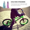 2 Pairs Bike Streamers Scooter Tassels Handlebar Streamers Kids Bike